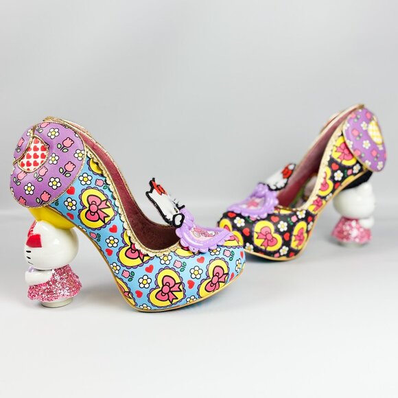 Irregular Choice Sanrio Hello Kitty & Friends Heels Size 39 Rare Collab - Picture 9 of 9